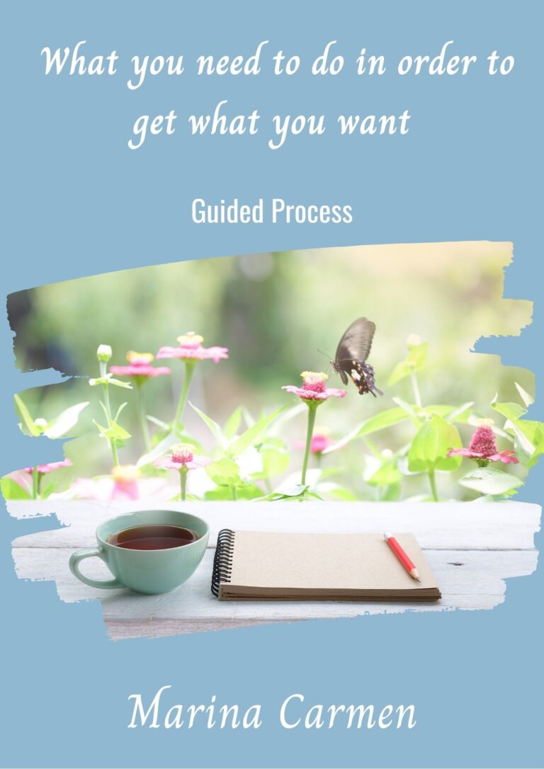 What you need to do in order to get what you want