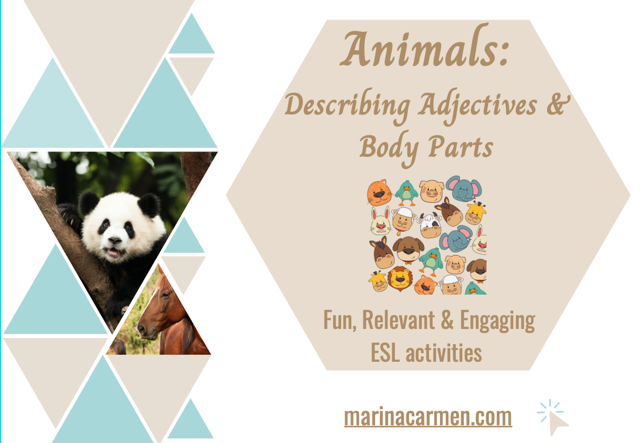 Animals Adjectives and Body parts