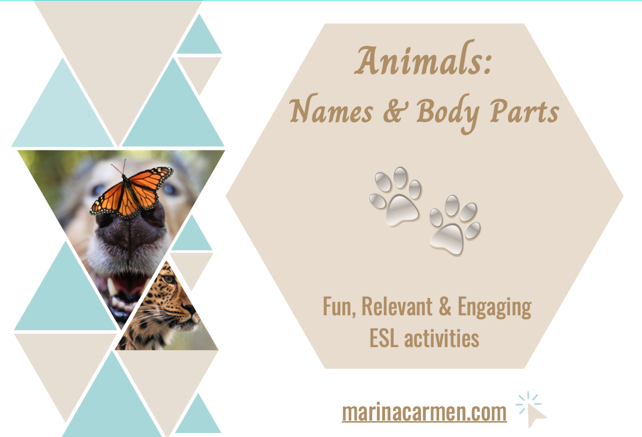 Animal Names and Body Parts